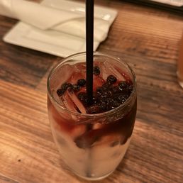 Lemonade with blueberry Lemonade with blueberry