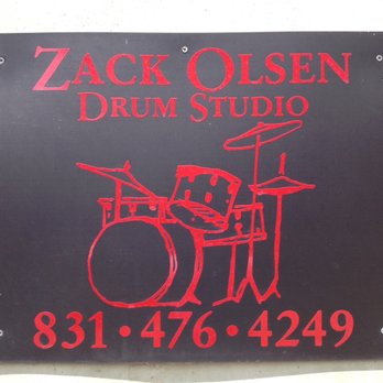 Zack Olsen's Drum Studio - Sign - Musical Instruments & Teachers Near Me - Soquel, California Zack Olsen's Drum Studio - Sign - Musical Instruments & Teachers Near Me - Soquel, California