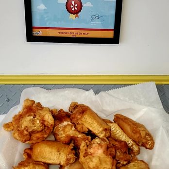 Cheeks Chicken and Waffles - Plain wings - Waffles Near Me - Wallingford, Connecticut