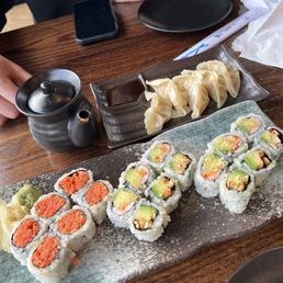 Spicy Tuna Peanut Avocado Roll Spicy Shrimp Avocado Gyoza Pork Spicy Tuna Peanut Avocado Roll Spicy Shrimp Avocado Gyoza Pork