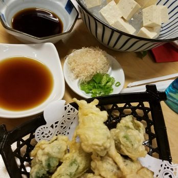 Ichiban - Cold tofu and vegetable tempura. Not silken tofu. Tempura not crispy. Too much flour and no baking powder?? Disappointed. - Sushi Bars Near Me - Chico, California Ichiban - Cold tofu and vegetable tempura. Not silken tofu. Tempura not crispy. Too much flour and no baking powder?? Disappointed. - Sushi Bars Near Me - Chico, California