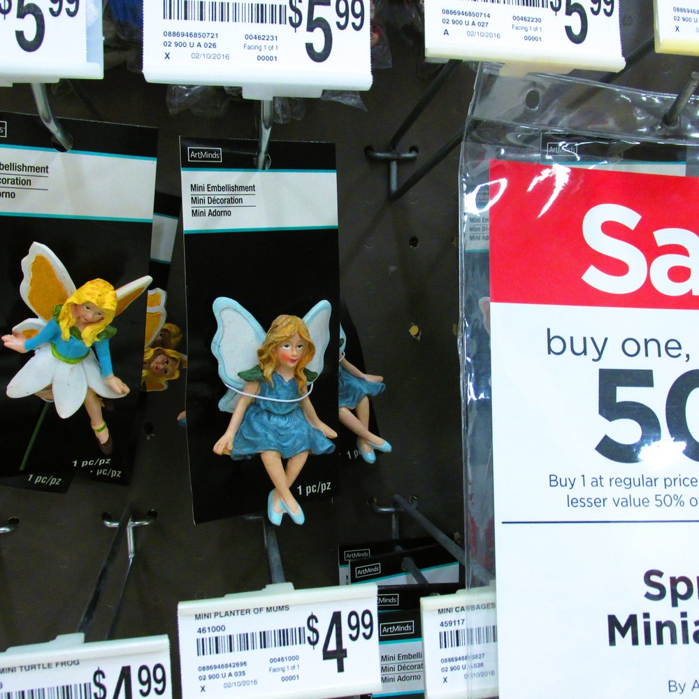 Michaels - love the sales items, some fairies for a fairy garden - Arts & Crafts Near Me - Bowie, Maryland Michaels - love the sales items, some fairies for a fairy garden - Arts & Crafts Near Me - Bowie, Maryland