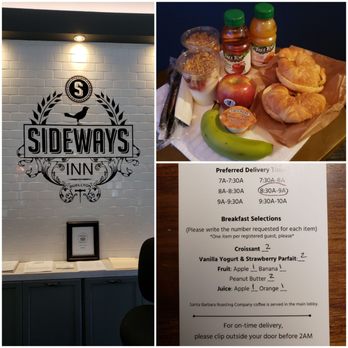 Sideways Inn - Complimentary breakfast delivered to your room - Hotels Near Me - Buellton, California Sideways Inn - Complimentary breakfast delivered to your room - Hotels Near Me - Buellton, California