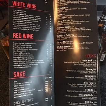 Inyo - Drink list - Asian Fusion Near Me - Ferndale, Michigan Inyo - Drink list - Asian Fusion Near Me - Ferndale, Michigan