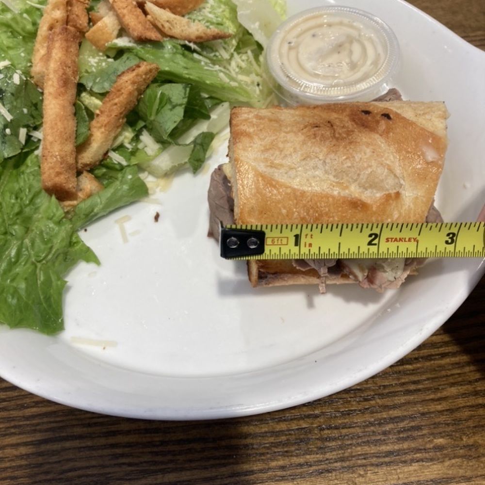 The Daily Bread Bakery & Cafe - 1/2 Caesar Salad & 2.5" Roast Beef Sandwich - Bakeries Near Me - St. Louis, Missouri The Daily Bread Bakery & Cafe - 1/2 Caesar Salad & 2.5" Roast Beef Sandwich - Bakeries Near Me - St. Louis, Missouri