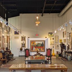 Revere Auctions - Our gallery space set up for Auction Previews, Jan/2022
