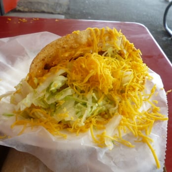 El Burrito - Ground Beef Taco with Guacamole - Mexican Near Me - Redlands, California