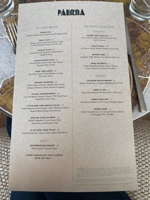 Menu photo 8 Palma Santa Monica, CA Menu photo 8 Palma Santa Monica, CA