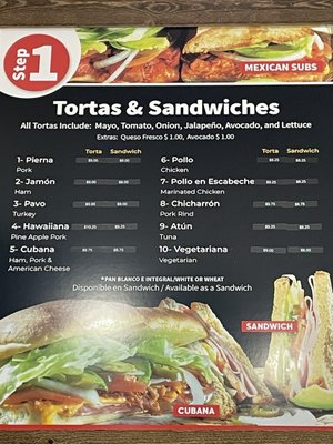 Menu photo 6 Tortas Manantial Laveen Village, AZ Menu photo 6 Tortas Manantial Laveen Village, AZ