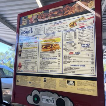 Storm's Drive-In - Lampasas - Dive up menu - Fast Food Near Me - Lampasas, Texas Storm's Drive-In - Lampasas - Dive up menu - Fast Food Near Me - Lampasas, Texas