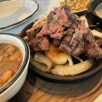 Superica - Fajitas - steak & chicken with beans & rice - Breakfast & Brunch Near Me - Winter Park, Florida