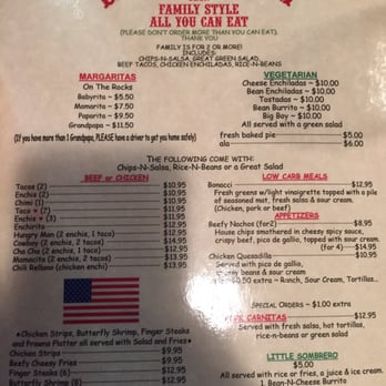 Broken Arrow - the menu for the restaurant - American Near Me - Gibbonsville, Idaho