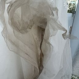 Bottom/under the dress