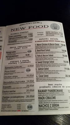 Menu photo 5 U Szewca Lublin, LU Menu photo 5 U Szewca Lublin, LU