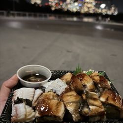 Bluefin Sushi - Dragon roll and Tako
