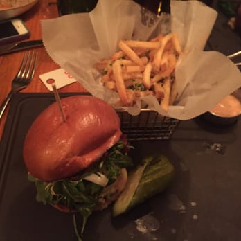 Firefly - The Burger and the Truffle Fries. - New American Near Me - Washington, DC, District of Columbia Firefly - The Burger and the Truffle Fries. - New American Near Me - Washington, DC, District of Columbia