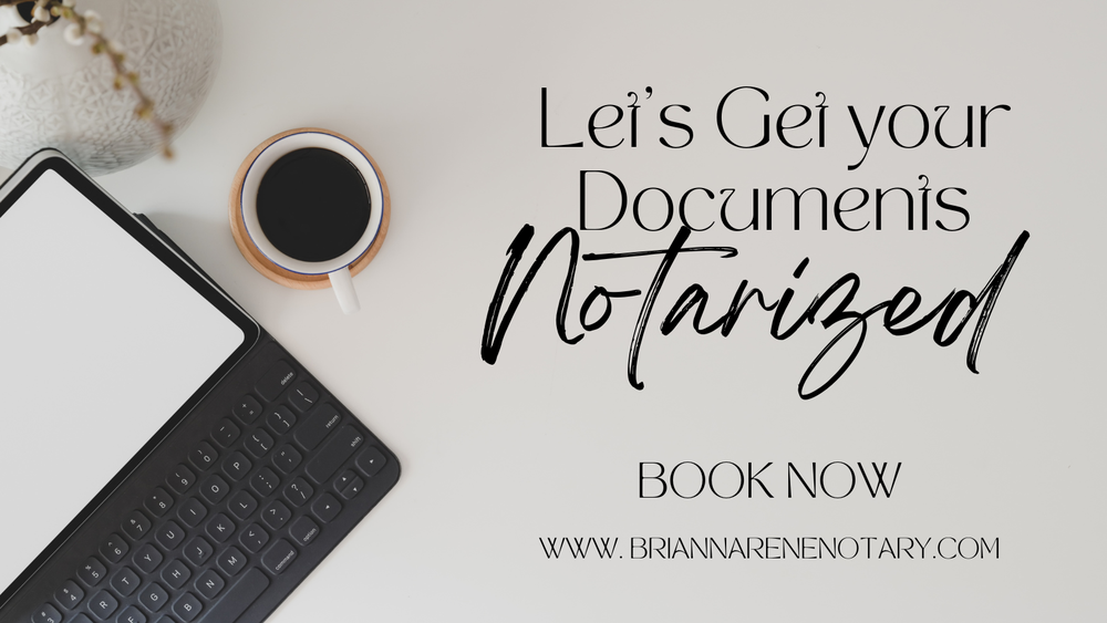 BRIANNA RENE NOTARY Request a Quote 22 Photos Houston, Texas