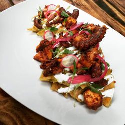 La Vivencia - Chilaquiles verdes con pulpo