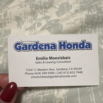 Gardena Honda - You won't be disappointed!! - Auto Repair Near Me - Gardena, California