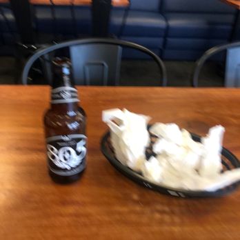 Pho Bistro - What's left of my sandwich and beer - Vietnamese Near Me - Elk Grove, California