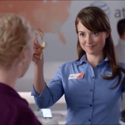 AT&T Store - She had the audacity to touch my food