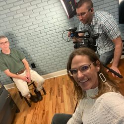 Brave Restoration - Filming testimonials with Dedicated Digital Marketing.