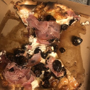 Sauce Pizza & Wine - You can see how soggy it is and how many freaking figs there were - Pizza Near Me - Tempe, Arizona
