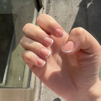 Russian Manicure Nail Studio - Hand with painted nails - Nail Salons Near Me - New York, New York Russian Manicure Nail Studio - Hand with painted nails - Nail Salons Near Me - New York, New York