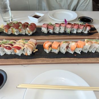 Sakari Sushi - All these rolls are new as of this week to the menu! You have to stop in before the rotate menus. Bottom right roll: Beni Lemon Maki - Japanese Near Me - Winter Park, Florida Sakari Sushi - All these rolls are new as of this week to the menu! You have to stop in before the rotate menus. Bottom right roll: Beni Lemon Maki - Japanese Near Me - Winter Park, Florida
