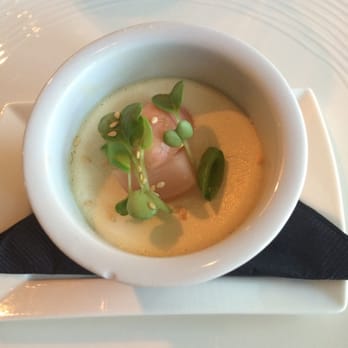 La Toque - Black Sesame Tofu Flan - French Near Me - Napa, California