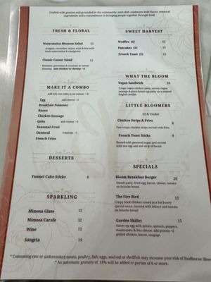 Menu photo 2 Brunch & Bloom Humble, TX