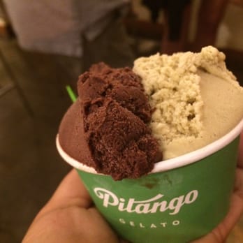 Pitango Gelato & Coffee - Chocolate nior and pistachio!!! - Coffee & Tea Near Me - Washington, DC, District of Columbia
