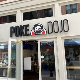 Exterior outside entrance of Poke Dojo - Bethesda, Maryland Exterior outside entrance of Poke Dojo - Bethesda, Maryland