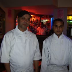Indian Flavours Restaurant - The chef & his assisant
