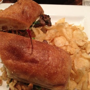 Parish Cafe & Bar - Le Mistral. Garlic & rosemary marinated beef tenderloin - Sandwiches Near Me - Boston, Massachusetts Parish Cafe & Bar - Le Mistral. Garlic & rosemary marinated beef tenderloin - Sandwiches Near Me - Boston, Massachusetts