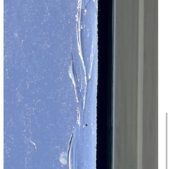 Direct Roofing - The dirty skylight smeared by fingers with silicone and now dry - Roofing Near Me Direct Roofing - The dirty skylight smeared by fingers with silicone and now dry - Roofing Near Me