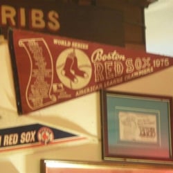 Bub's BBQ - Red sox stuff
