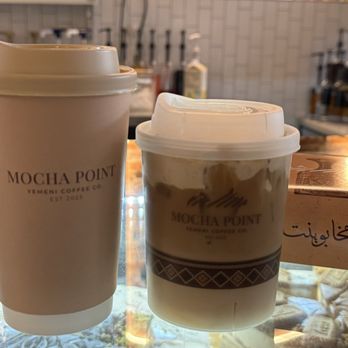 Mocha Point - Salted Date Banana Latte and pumpkin spice latte - Coffee & Tea Near Me - Saint Charles, Missouri