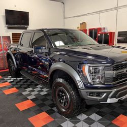 Firehouse Auto Spa - 2022 Antimatter Blue Ford Raptor