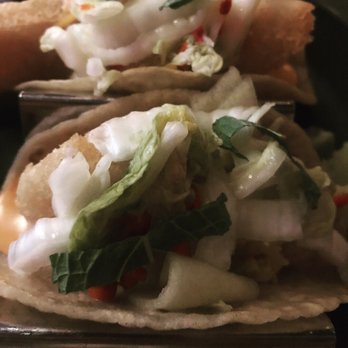 ABC Cocina - Crispy Fish Tacos , Aioli and Cabbage - Chili Pickle - Latin American Near Me - New York, New York ABC Cocina - Crispy Fish Tacos , Aioli and Cabbage - Chili Pickle - Latin American Near Me - New York, New York