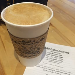 Almond milk white mocha