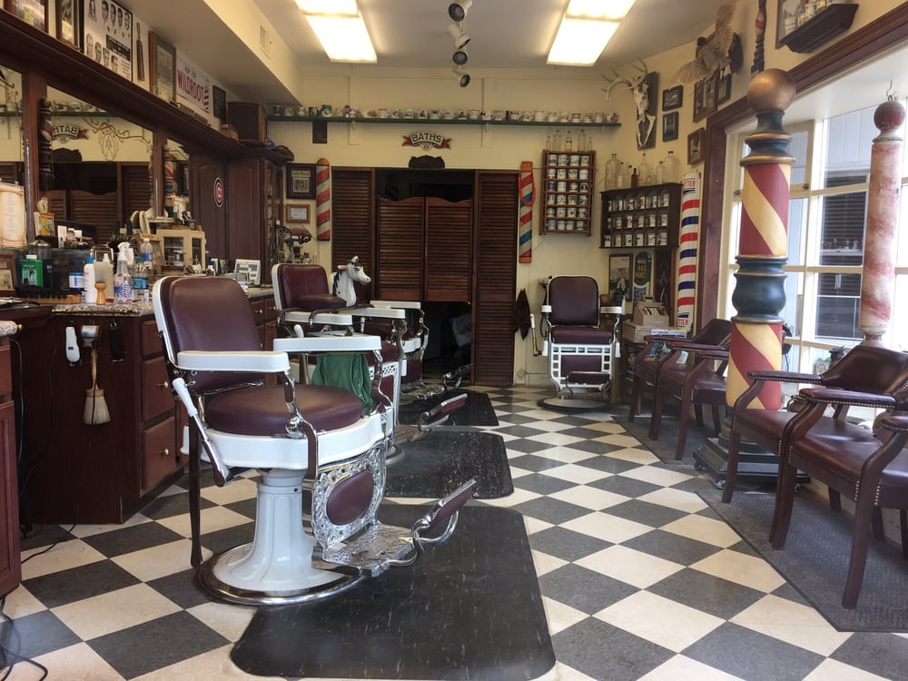Tony's Barber Shop Logo