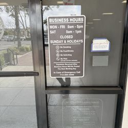 AAA - Automobile Club of Southern California - They close at 1PM on Saturdays. Not 2PM as Yelp shows.