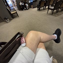 Associated Orthopedics of Detroit - Associated Orthopedic lobby for 2nd Set of 5 visits of 2 HA injections in both knees, Dr. Bookout. Check-in Photo on Friday 8/29/2025