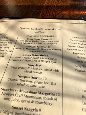 Menu photo 3 La Forge Casino Restaurant Newport, RI Menu photo 3 La Forge Casino Restaurant Newport, RI
