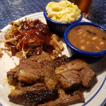 Red Hot & Blue - Pulled pork & brisket combo - Barbeque Near Me - Laurel, Maryland