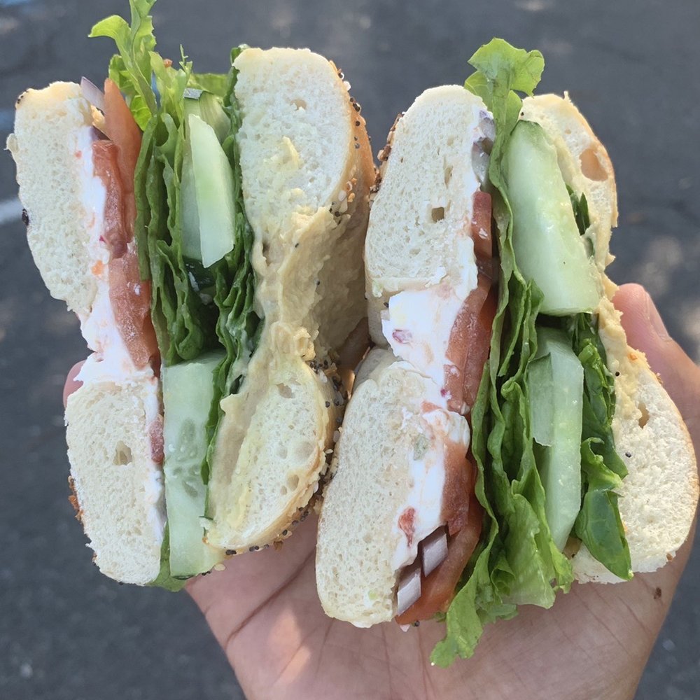 Manhattan Bagel - Hummus Veggie Wrap - Bagels Near Me - Westfield, New Jersey