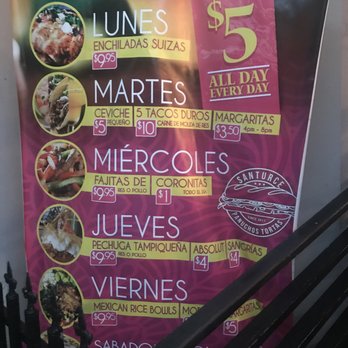 Panucho's - Daily specials menu - Mexican Near Me - San Juan, Puerto Rico