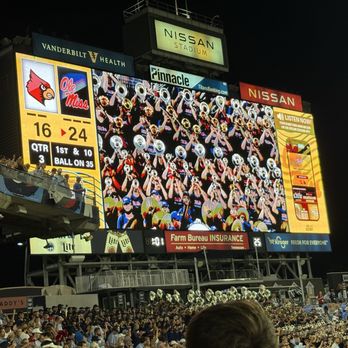 Nissan Stadium - Scoreboard - Stadiums & Arenas Near Me - Nashville, Tennessee