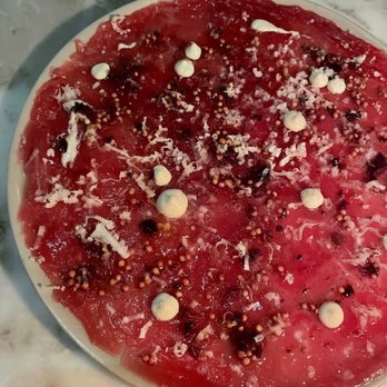 Juliet - Tuna carpaccio - a good dish - French Near Me - Culver City, California